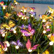 LED Solar Firefly with Butterfly Ground Lamp