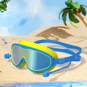 Outdoor Swim Goggles Earplug 2 in 1 Set for Kids & Adult