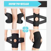 1Pc Sport Knee Pads with Side Stabilizers