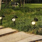 Solar Reflector Lamp Spotlight Lawn Lights