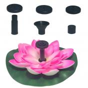 Solar Lotus Fountain Floating For Garden Decoration 