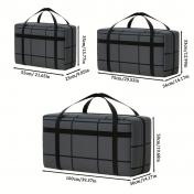  Large Capacity and Super Load-bearing Black Composite Material Storage Bag
