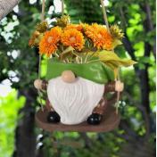 Resin Vases Faceless Gnome Flower Pot