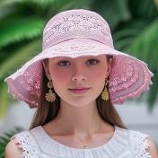 Female Summer Sun Hat Wide-brimmed Hat