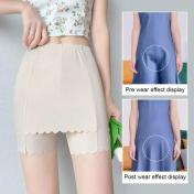 Women Ice Silk Safety Shorts