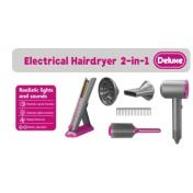 Girls Beauty Hair Salon Toy Kit with Hairdryer