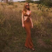 Women Sleeveless Tank Beach Long Dresses