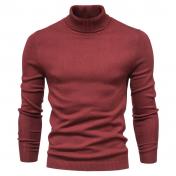 Men's Turtleneck Slim Fit Jumper