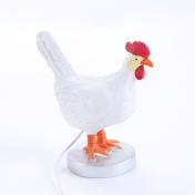 Resin Funny Chicken Laying Egg Light