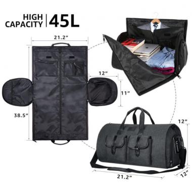 Carry-on Garment Bag Large Duffel Bag Suit Travel Bag