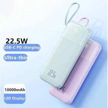 22.5W Fast Charging 10000mAh Battery Pack