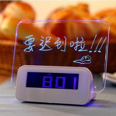 Scribble Memo Alarm Clock