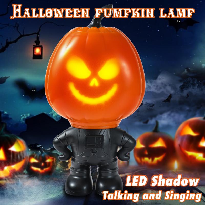 Halloween Pumpkin Man Decorative Led Pumpkin Lights