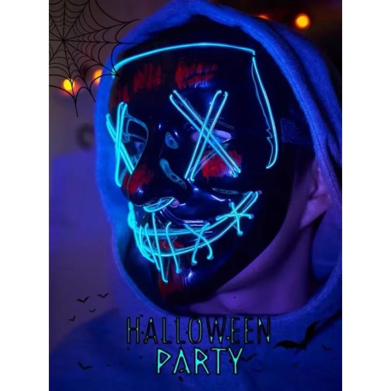 LED Luminous Mask V Hate Terror Mask