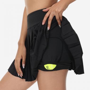 Women's High Waisted Pleated Tennis Skirts Golf Skorts with Inner Shorts