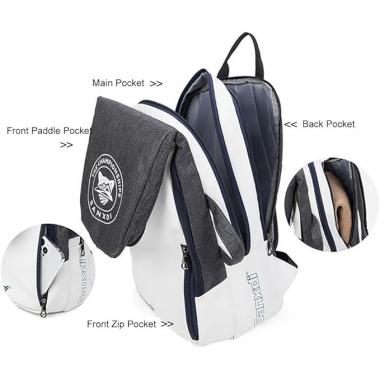 Tennis Paddle Backpack with Handbag