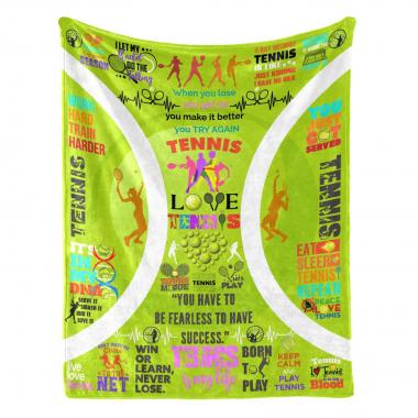 Tennis Blanket - Tennis Blankets Tennis Gifts for Boys Girls