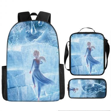 Frozen Inspired 3PCS Backpack Set