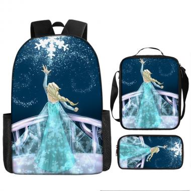 Frozen Inspired 3PCS Backpack Set