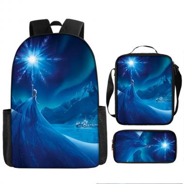 Frozen Inspired 3PCS Backpack Set