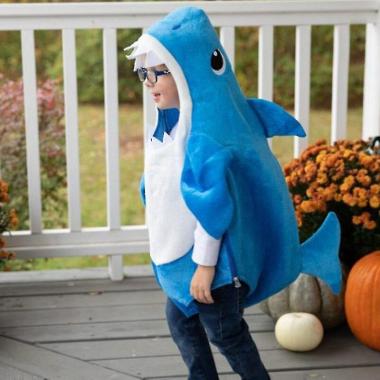 Unisex Toddler Family Shark Kids Halloween 3 Colors Cosplay Costumes