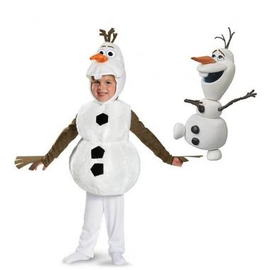 Frozen Olaf Theme Party Costume Boys Girls Costume