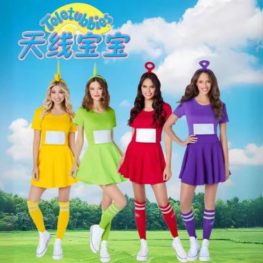 Teletubbies Costumes Cosplay Party Fancy Dress Suit