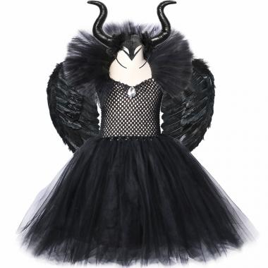 Black Evil Fairy Costume for Party Cosplay