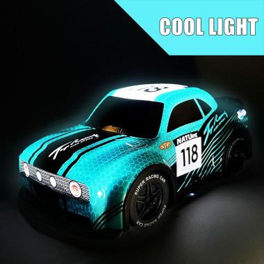 Q Version Cross-border Small-scale Off-road Remote Control Car with Lights