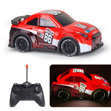 Q Version Cross-border Small-scale Off-road Remote Control Car with Lights