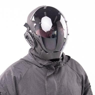 Mechanical Mask Alluring Black Helmet for Cosplay