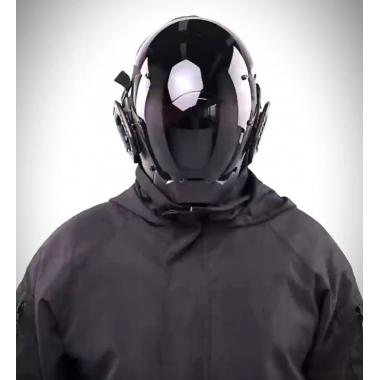 Mechanical Mask Alluring Black Helmet for Cosplay