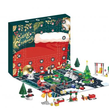 Christmas Countdown Building Playset Advent Calendar Building Block