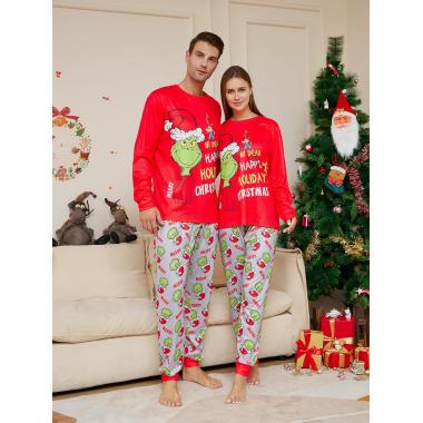 Family Matching The Grinch Christmas Pyjamas