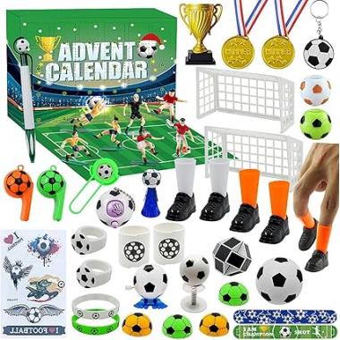 Football Theme Christmas Advent Calendar Blocks