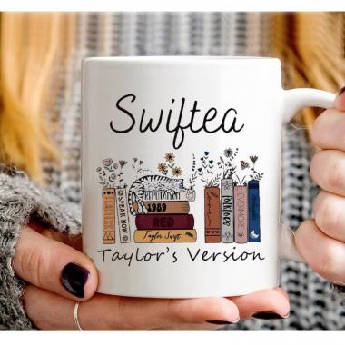 Taylor Swift Ceramic Swiftmas Christmas Mug