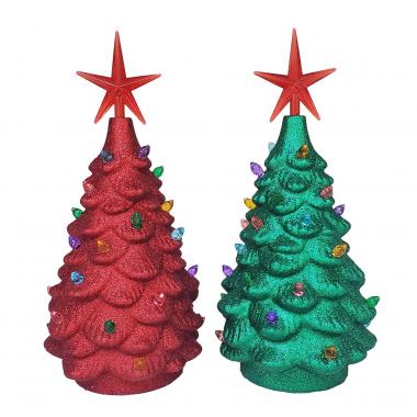 Christmas Tree Desktop Creative Decorations with Light