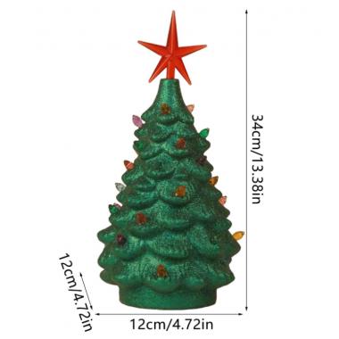 Christmas Tree Desktop Creative Decorations with Light