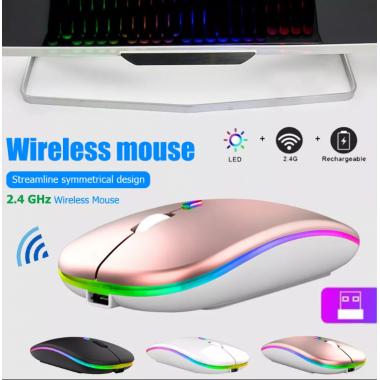 PC Mouse Wireless Mouse Bluetooth USB Computer Notebook Laptop Wireless Mouse