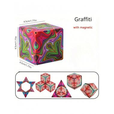 Three-Dimensional Variety Magic Cube Anti Stress Toy