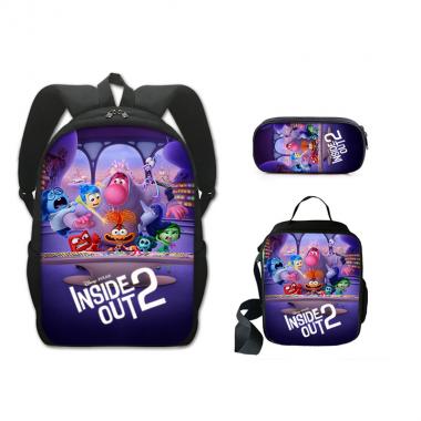 Inside out 3PCS Backpack Set