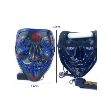 LED Luminous Mask V Hate Terror Mask