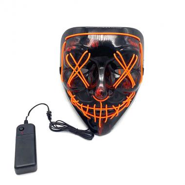 LED Luminous Mask V Hate Terror Mask