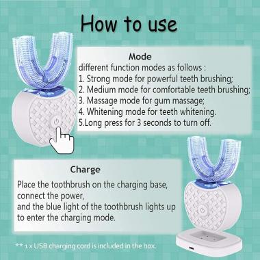 Ultrasonic Automatic Toothbrush