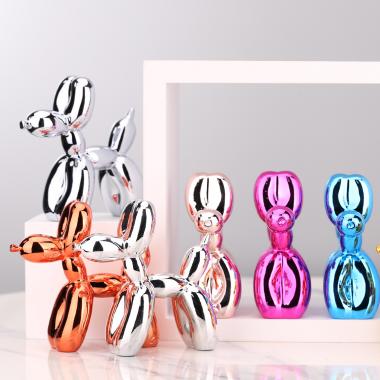 Shiny Balloon Dog Statue