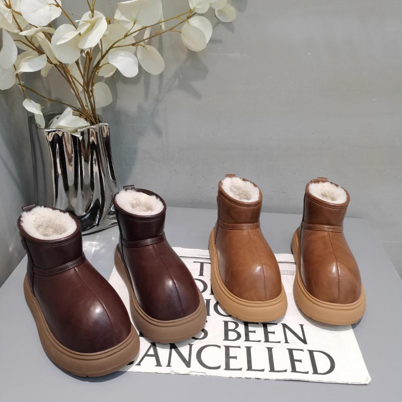 Bottega Veneta Inspired Ankle Boot Fur Lined Winter Boot For Women