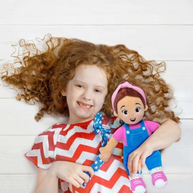 Ms Rachel Inspired Breathing Plush Doll 