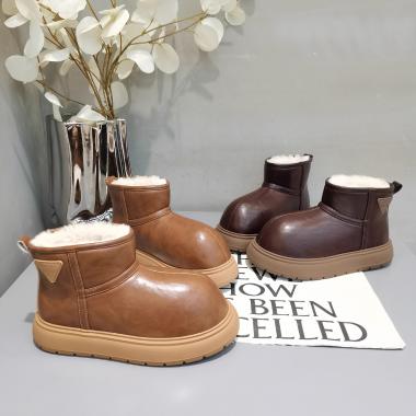 Bottega Veneta Inspired Ankle Boot Fur Lined Winter Boot For Women