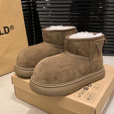 Bottega Veneta Inspired Ankle Boot Fur Lined Winter Boot For Women