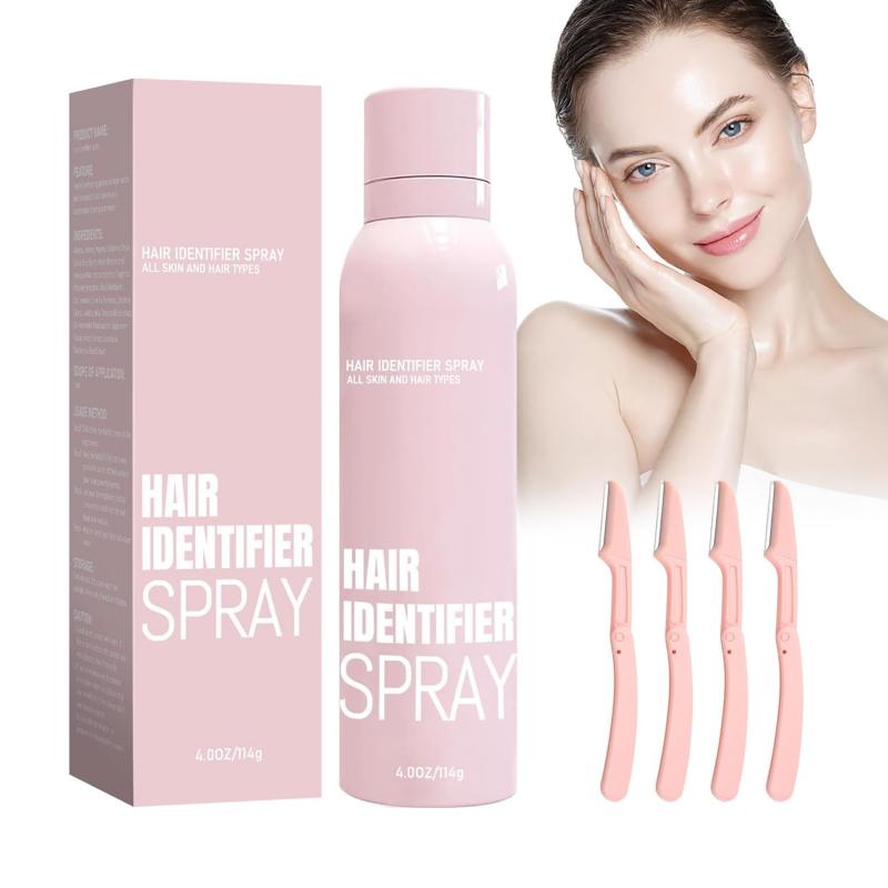 Hair Identifier Spray for Face Shaving
